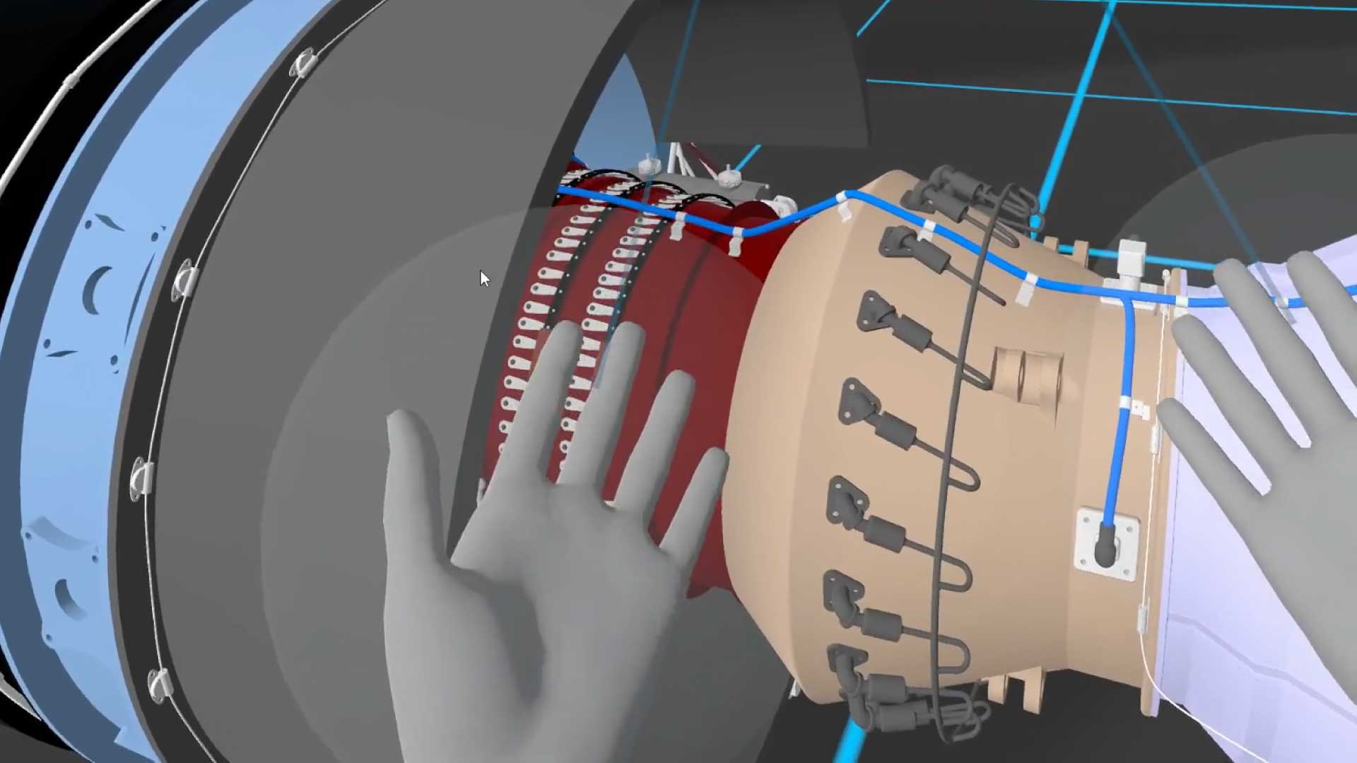 TheoremXR 2-Handed Grab Mode for Virtual Reality 