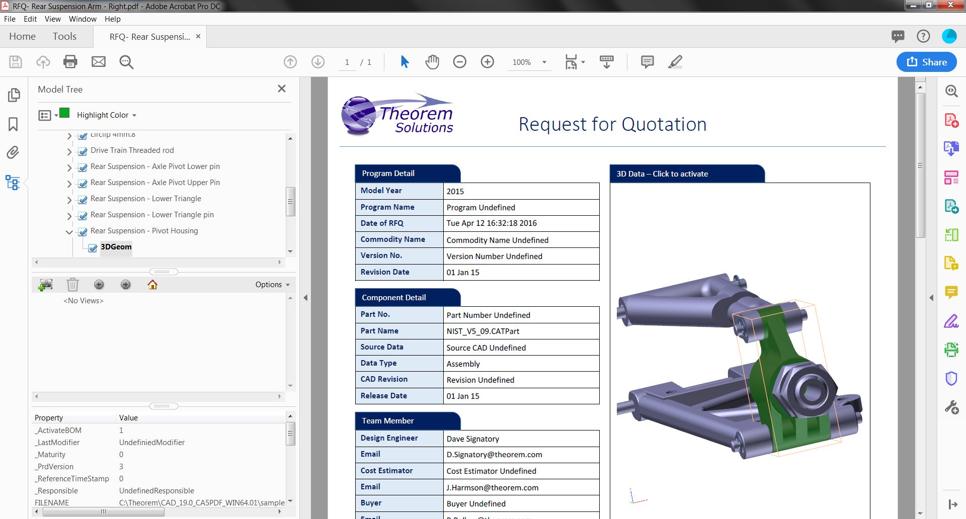 New Product Release: CATIA 3DEXPERIENCE To 3D PDF (V24.1)