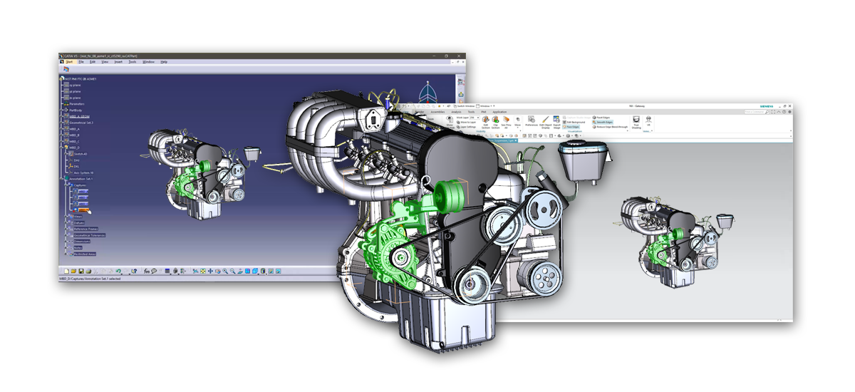 New Product Release: CATIA V5 to NX | Theorem Solutions